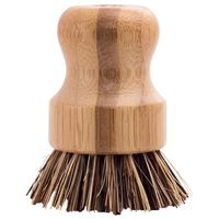 Natural Life Bamboo Scrubbing Brush with Palm Fibre Bristles